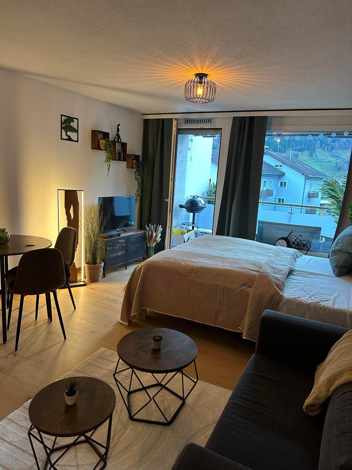 Zentrales Studio Mit Mega Bergblick, Titlis, Luzern, Lake, Kurpark Энгельберг Экстерьер фото
