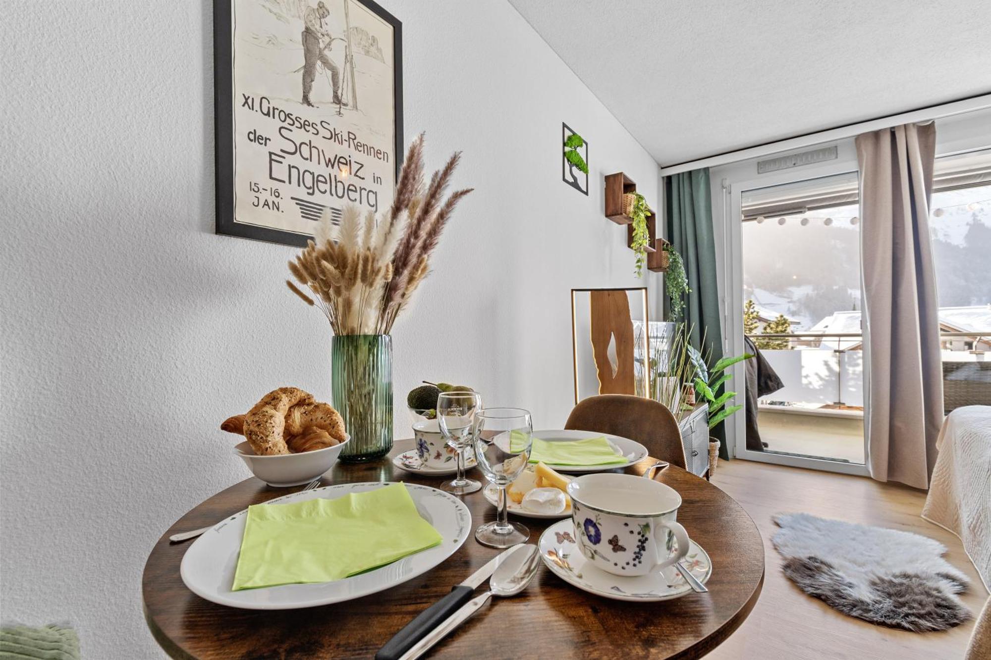 Zentrales Studio Mit Mega Bergblick, Titlis, Luzern, Lake, Kurpark Энгельберг Экстерьер фото
